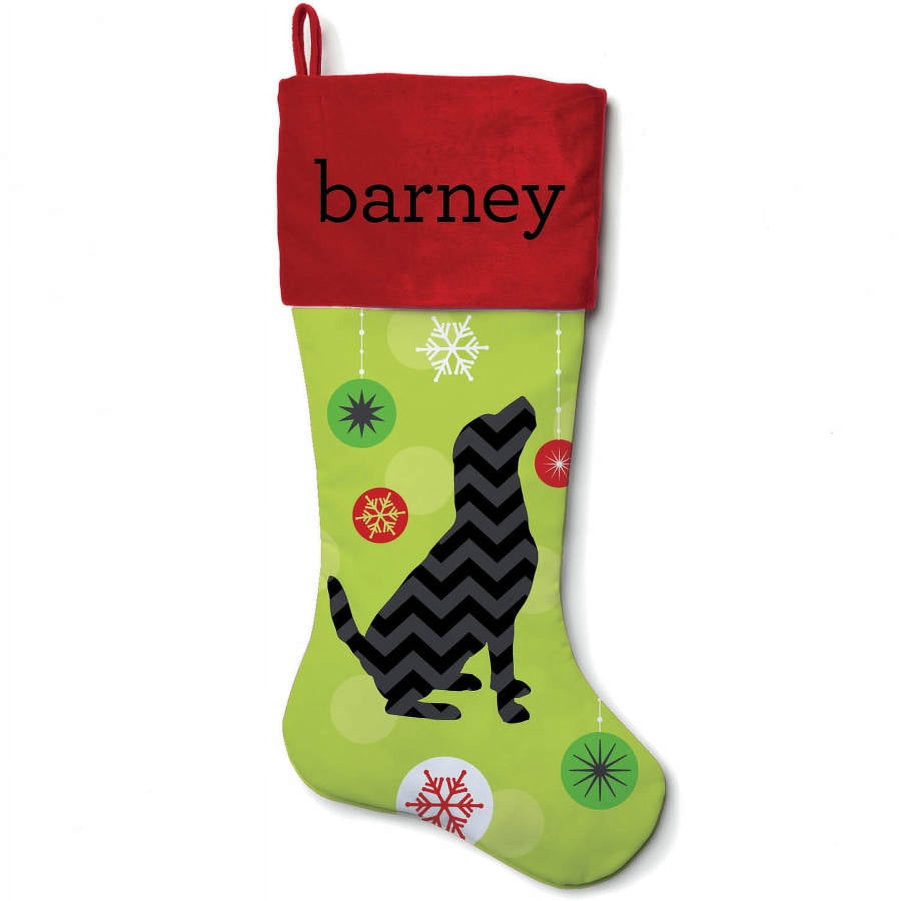 Personalized Chevron Dog or Cat Stocking