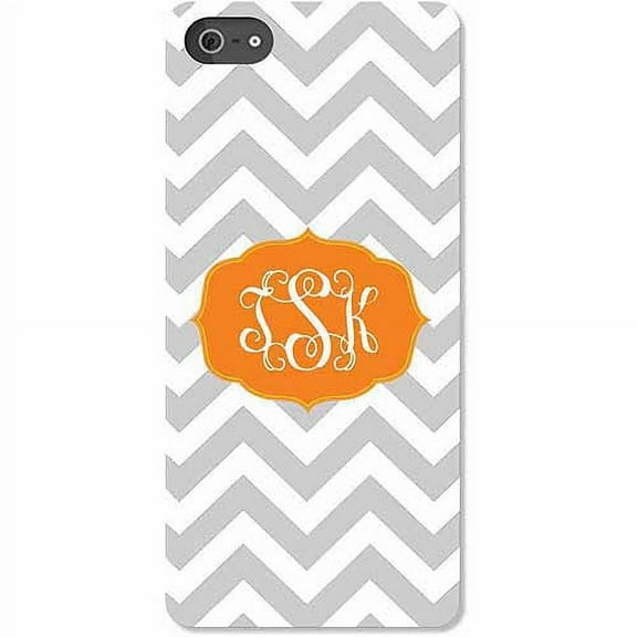 Personalized Chevron Monogram iPhone 5 Case