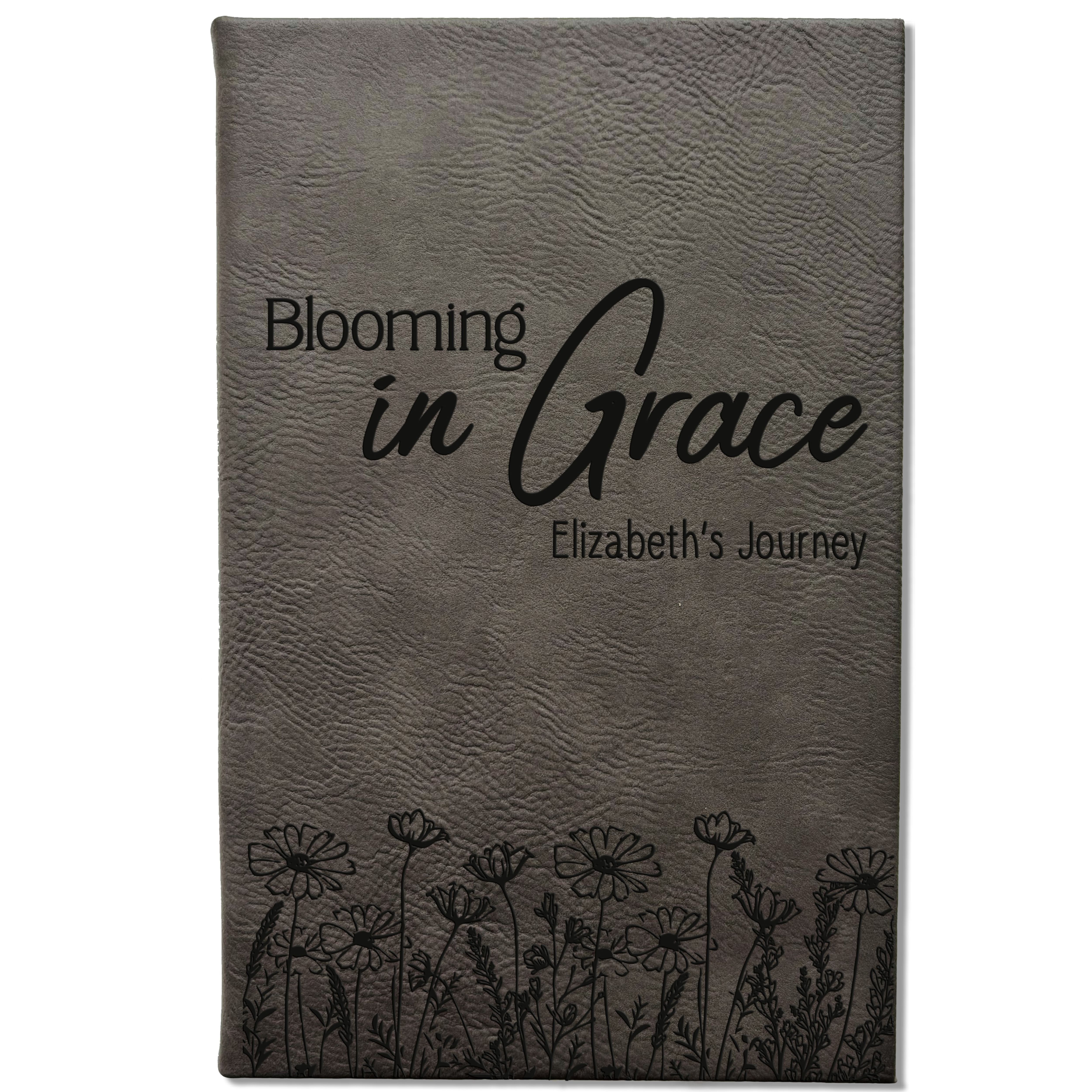 Personalized Christian Prayer Journal for Men & Women, Custom Engraved Name, Daily Devotional, Scripture Writing, Gratitude and Faith Gift