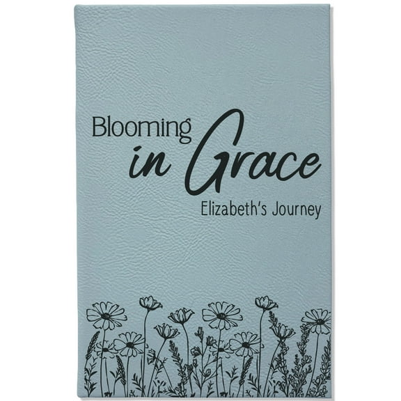 Personalized Christian Prayer Journal for Men & Women, Custom Engraved Name, Daily Devotional, Scripture Writing, Gratitude and Faith Gift