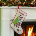thumbnail image 1 of Personalized Christmas Critters Stocking, 1 of 1
