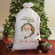 Personalized Christmas Magic Santa Sack, 2 Sizes To Choose From