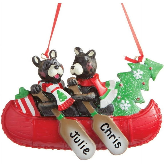 Personalized Christmas Ornament - Bear Family