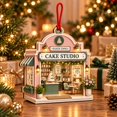 Personalized Christmas Ornament Cake Studio Storefront Tree Hanging ...