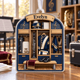 Tree Intital Personalized Christmas Ornament Clarinet Player Locker Tree Decor for ...