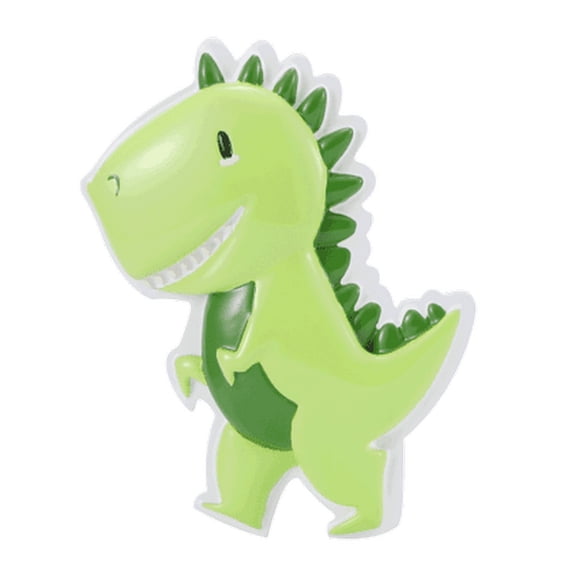 Personalized Christmas Ornament - Cutesy Green Dinosaur