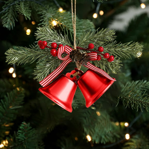 RXMEKW Personalized Christmas Ornaments Christmas Metal Ox Pendant with Iron Horns Suitable for Various Decorative Scene Arrangements