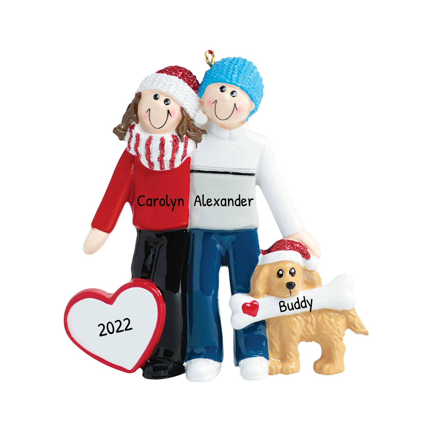 Personalized Christmas Ornaments for Couples Couples Ornament 2023