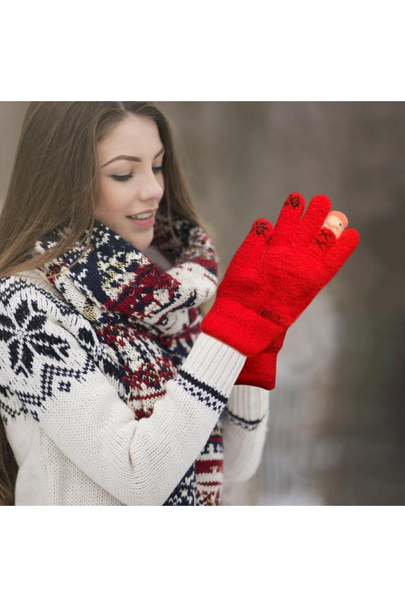 Personalized Christmas Ornaments Sourcing Christmas Snowman Gloves: Elastic Knitted Winter Warmers