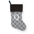 thumbnail image 1 of Personalized Christmas Stocking with Initial – Custom Holiday Stocking for Family, Kids, Pets & Couples – Embroidered Name Stocking, Christmas Mantle Decor, 1 of 1