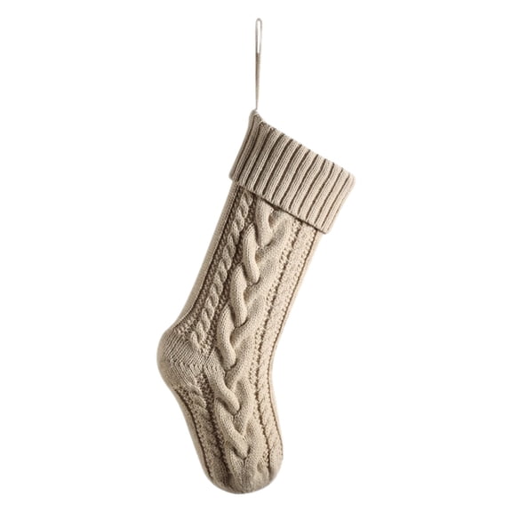 Personalized Christmas Stockings, 18.1" Large Custom Stockings with Embroidered Name, 1 Pack Knitted Xmas Stocking for Kids,Holiday and Family Stocking for Fireplace Christmas Party Decoration