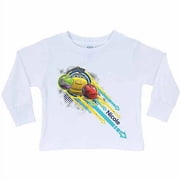 Personalized Chuggington Graphic Arrows Toddler White Long Sleeve Tee