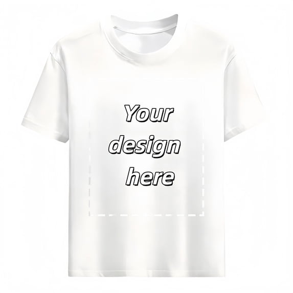 Personalized Coach Work Identity T-Shirt Custom Name Logo Photo Daily Wear Tee