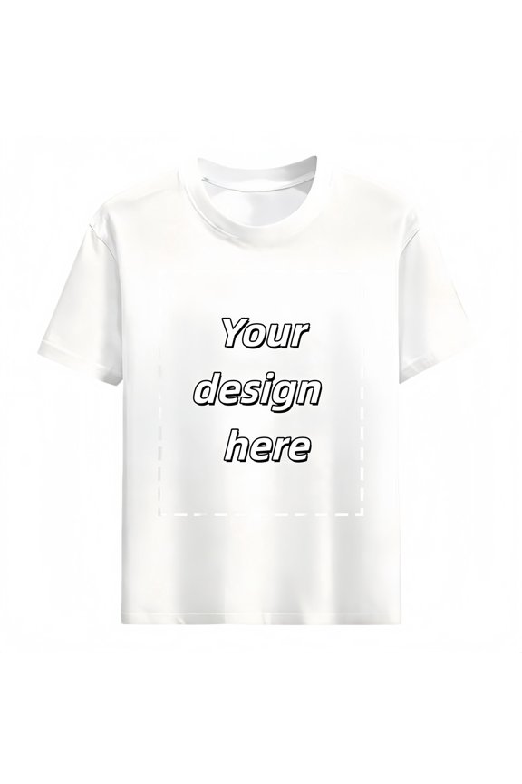 Personalized Coach Work Identity T-Shirt Custom Name Logo Photo Daily Wear Tee