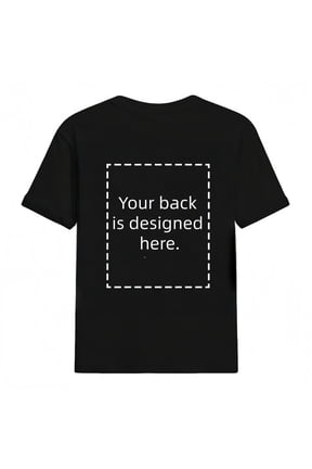 Personalized Coach Work Identity T-Shirt Custom Name Logo Photo Daily Wear Tee