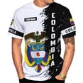 thumbnail image 1 of Personalized Colombia Shirts Colombia Flag Shirt Colombian T-Shirt for Men Colombian Shirts for Men and Women (4XL), 1 of 5