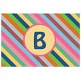 thumbnail image 1 of Personalized Colorful Stripes Doormat, 1 of 1