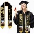 thumbnail image 1 of Personalized Congrats 2025 Graduation Stole, Graduation Stole Custom School Name, Your Name, Graduation Sash Gift, Class of 2025 Grad Sash, 1 of 5