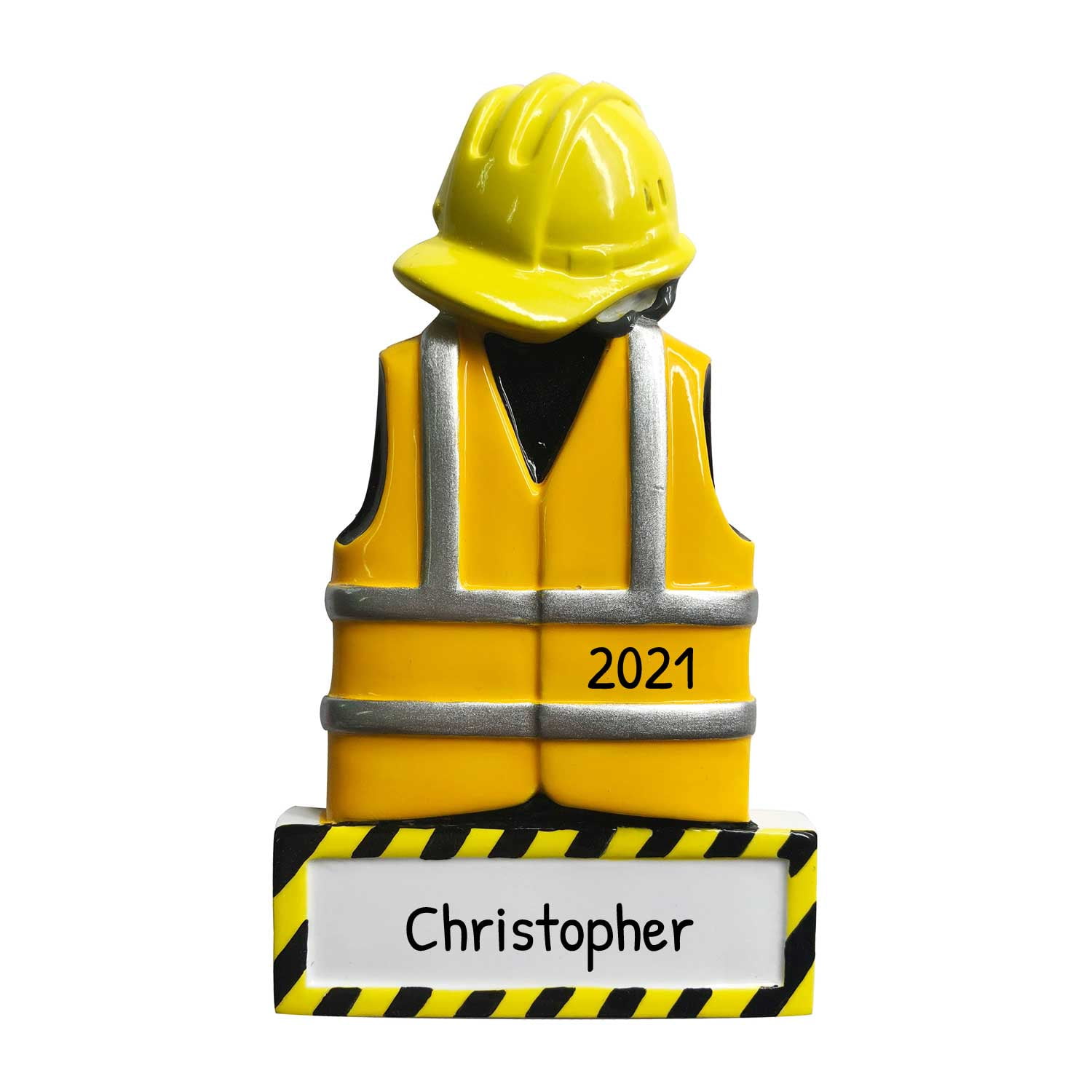 Personalized Construction Ornament Construction Worker Gifts, Tool