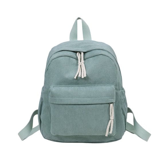 Personalized Corduroy Backpack, Casual College Backpack, Lightweight Travel Backpack, Custom Embroidery College Backpack, Name Laptop Backpack for Women Men, Trendy Shoulder Bag(11.81x9.45x3.54in)