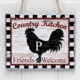thumbnail image 1 of Personalized Country Kitchen Wall Slate, With Initial, 1 of 1