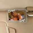 thumbnail image 1 of Personalized Couple Photo Car Visor Clip, Drive Safe Photo Frame Valentines Gift, Car Accessories for Boyfriend, Drive Safe Sun Visor Clip, 1 of 1