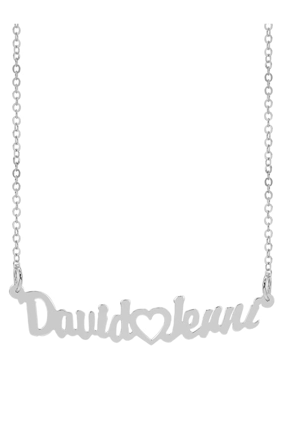 Personalized Couples Name Necklace