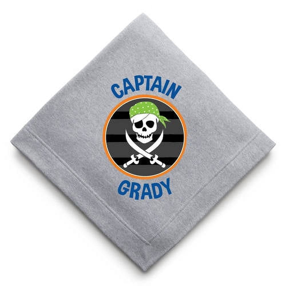 Personalized Cozy Sweatshirt Blanket, Sweet Owl, Unicorn or Pirate