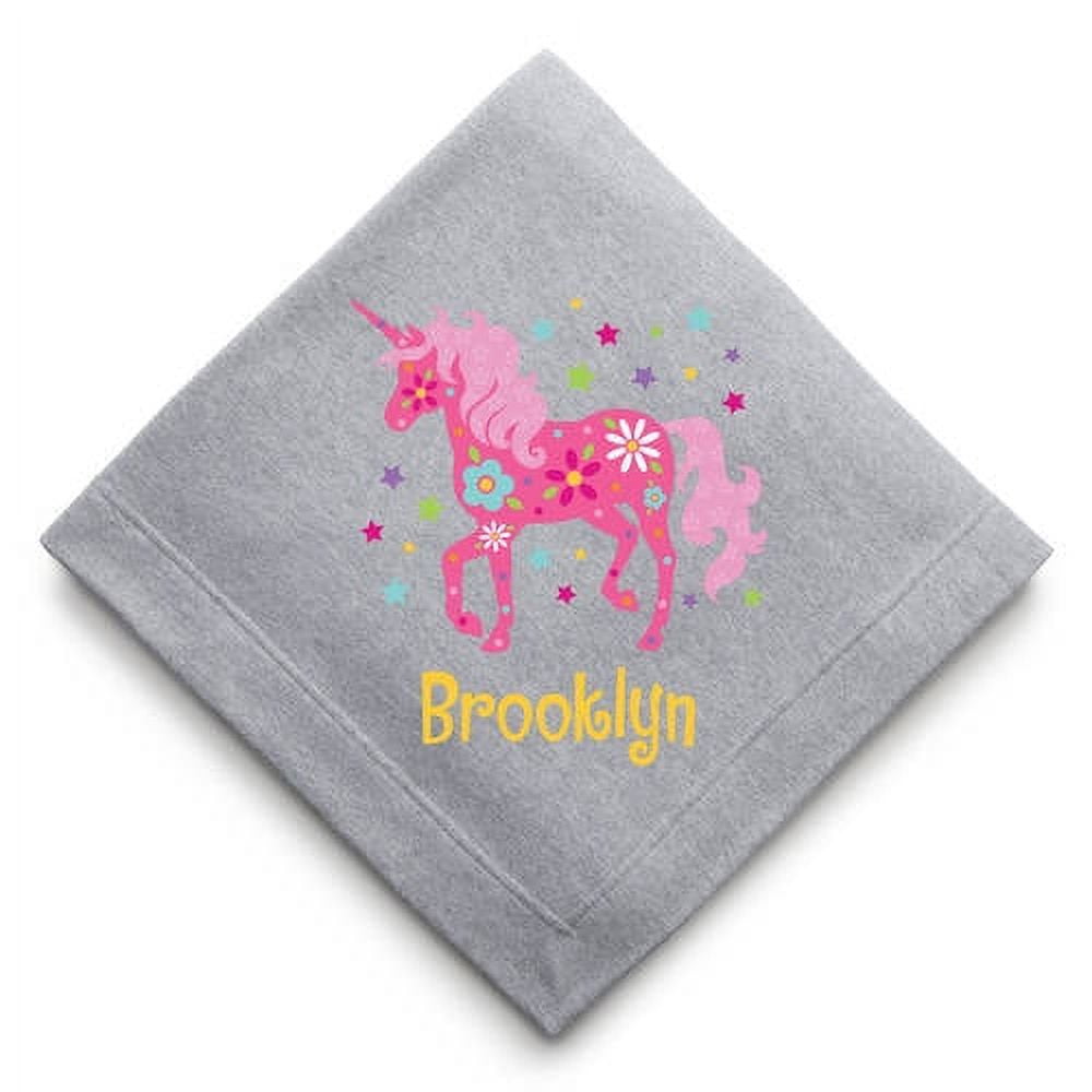 Personalized Cozy Sweatshirt Blanket, Sweet Owl, Unicorn or Pirate