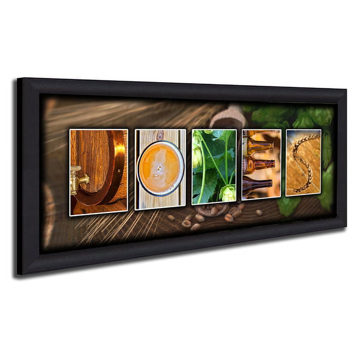 Personalized Craft Beer Name Wall Canvas Art