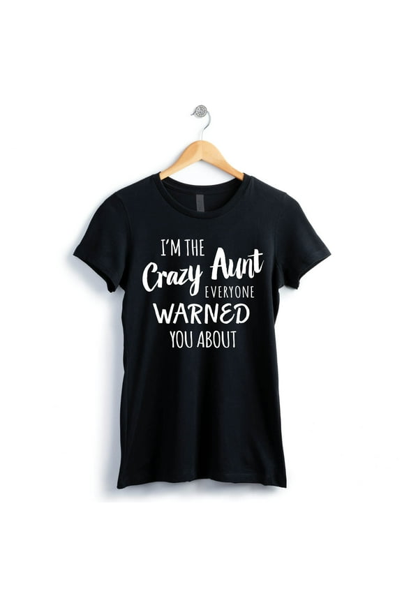 Personalized Crazy Aunt Women's Fitted T-Shirt