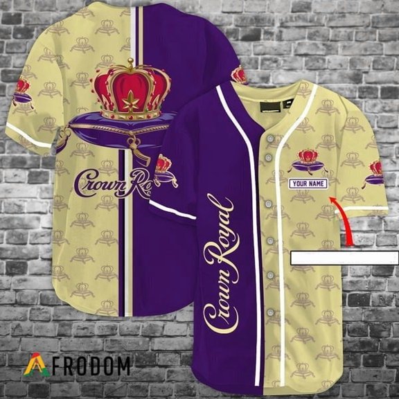 Personalized Crown Royal Baseball Jersey - Hot Sale 2026