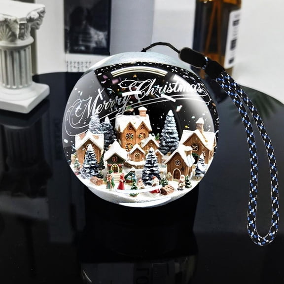 Personalized Crystal Balls Video Player, 2.7inch 3D Video Electronic Ball, Crystal Ball Digital Display, Customized Gift for Anniversary, Birthday, Wedding Celebrations—Uploadable Videos & Photos