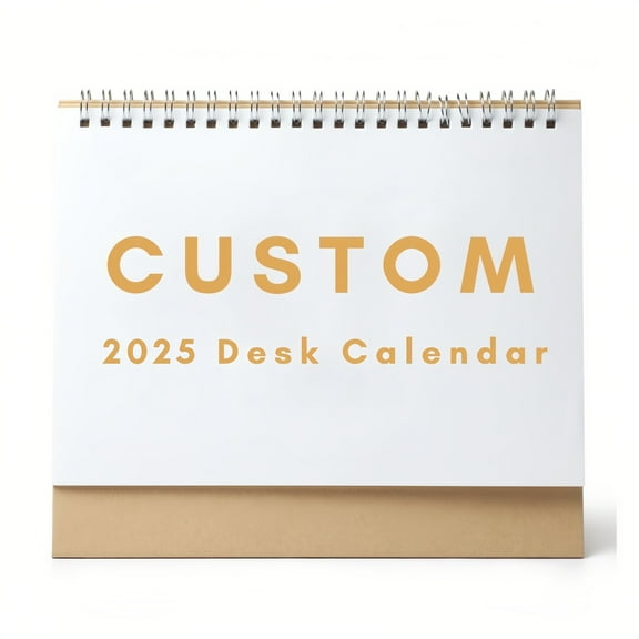 Personalized Custom 2025 Desk Calendar - Designed with Your Own 13 Images - Unique Gifts for Family, Friends, Lovers, Colleagues, Teachers, and Clients