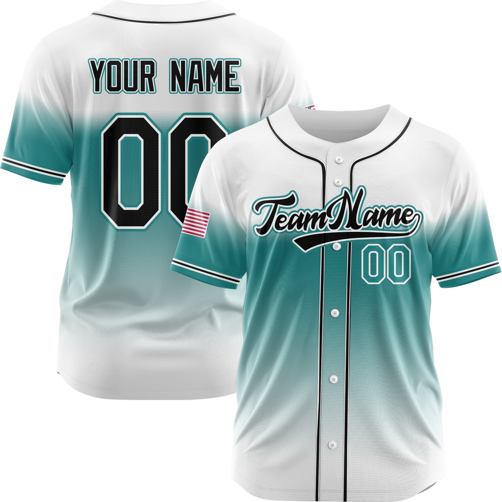 Personalized Custom Baseball Jersey Shirt with Liberia Ubuy