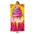 thumbnail image 1 of Personalized Custom Beach Towel - Microfiber Pool Swim Travel Large Soft Customized Name Towel (30"x60"), 1 of 9