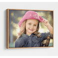 thumbnail image 1 of Personalized Custom Canvas Prints: Photo On Canvas (Light Brown 16X24) Transform Your Photos into Stunning Framed Wall Art Digitally.(Please send photos to customer service after placing an order), 1 of 7