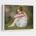 thumbnail image 1 of Personalized Custom Canvas Prints: Photo On Canvas (White 20X24) Transform Your Photos into Stunning Framed Wall Art Digitally.(Please send photos to customer service after placing an order), 1 of 8