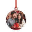 Custom Photo Christmas Tree Ornaments, Personalized Star-Shaped Ceramic ...