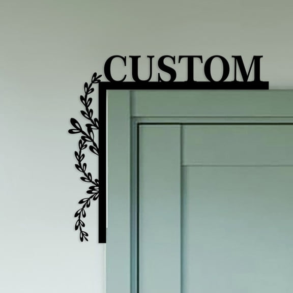 Personalized Custom Door Sign Laser Cut House Number Outdoor Street Address Family Name Home Sign Plaque(22inch)