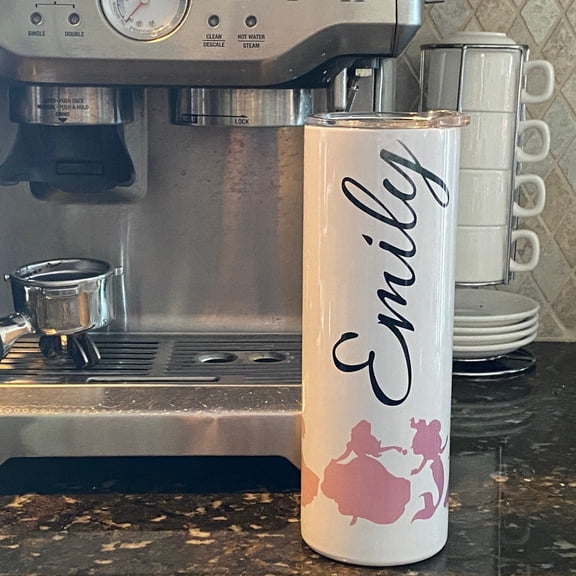 Personalized Custom Fairytale Princess Tumbler, 20 oz