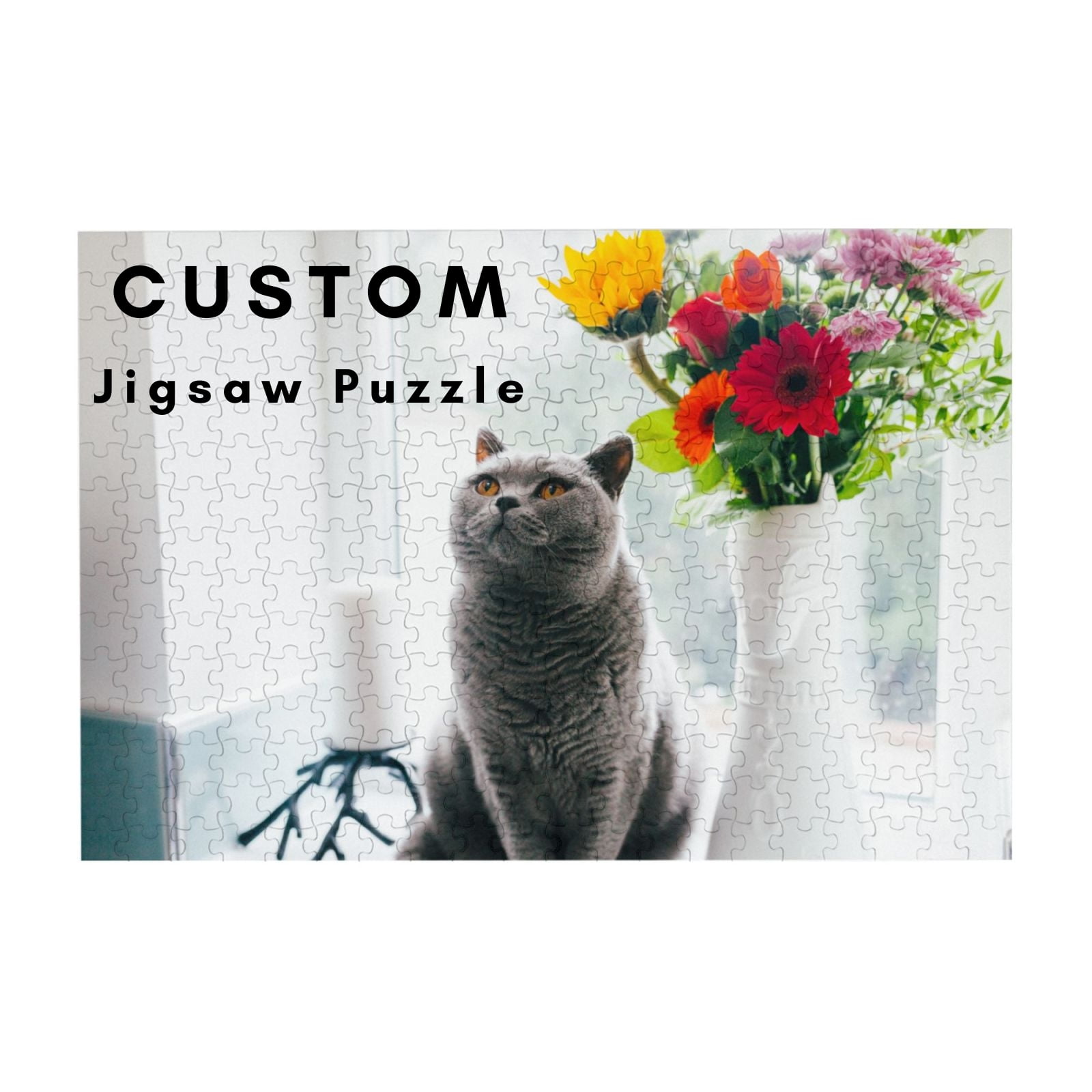 Personalized Custom Jigsaw Puzzle Add Your Own Picture 300 Pieces