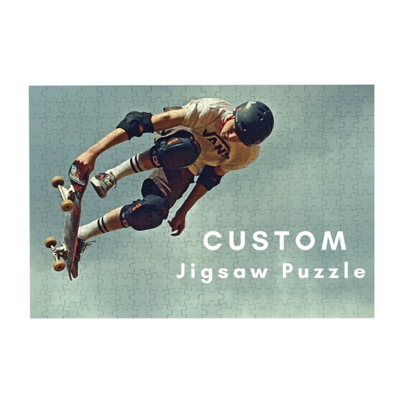 Personalized Custom Jigsaw Puzzle - Unique Customized Gift for Family, Friends, Loved Ones on Holidays and Birthdays - 300 Pieces Horizontal.
