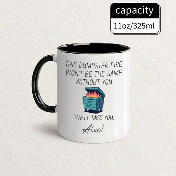 Personalized Custom Mug Men s Spoof Design Ceramic Coffee Cup Drinking Mug with Name Suitable Home or Office Birthday Holiday Valentine s Day Thanksgi