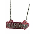thumbnail image 1 of Personalized Custom Name Plate Chain Necklace Laser Cut Name or Word Made To Order Nameplate With Your Name On It!, 1 of 7