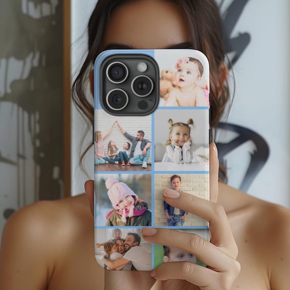 Personalized Custom Photo Collage MagSafe Tough Picture X608 Phone Case Compatible with iPhone 17 16 15 14 13 12 11 Pro Max – Premium Protection