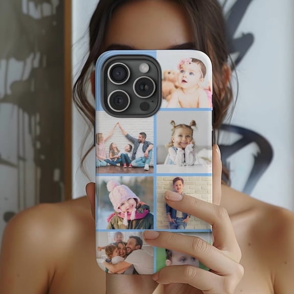 Personalized Custom Photo Collage MagSafe Tough Picture X608 Phone Case Compatible with iPhone 17 16 15 14 13 12 11 Pro Max – Premium Protection