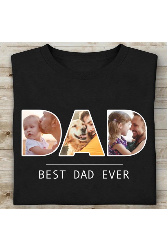 Personalized Custom Photo Dad Mom, ANANDHIS-Shirts