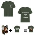 thumbnail image 1 of Personalized Custom T-Shirt Print Your Own Photo Logo Customized Cotton Tee, 1 of 11