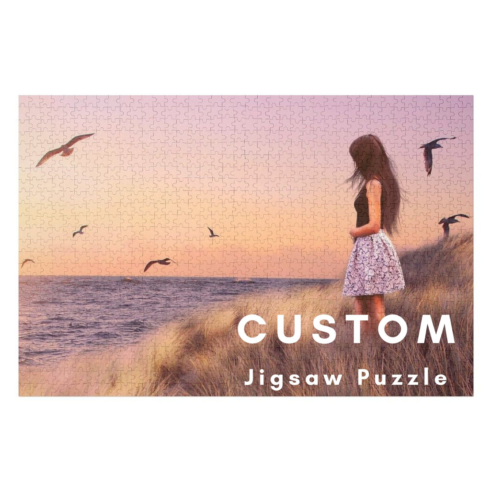 1000-Piece Custom Photo Jigsaw Puzzles